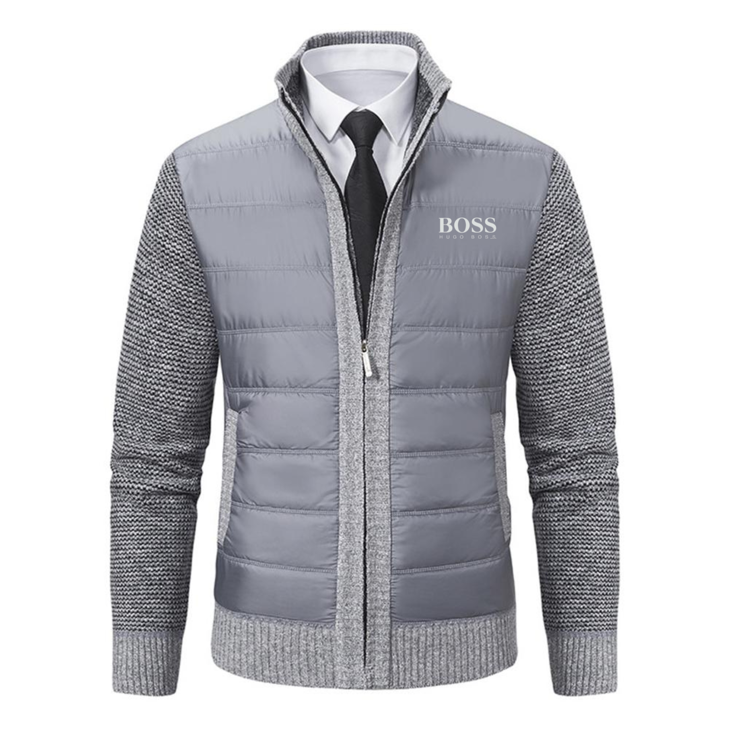 Men's Padded Cardigan