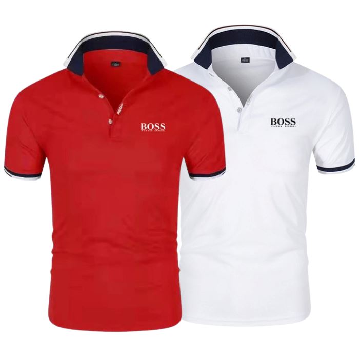 [TAKE 2, PAY FOR 1] 2-PIECE SET PREMIERE POLO SHIRTS