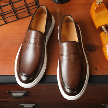 TheighT Leather Slip On Loafer