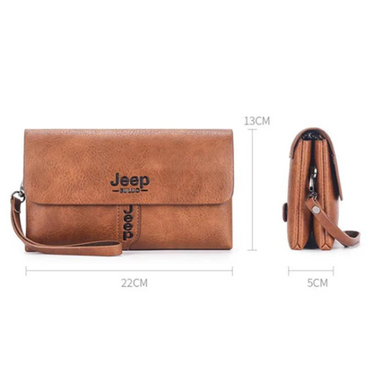 Jeep Leather Handbag