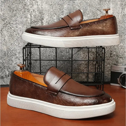 TheighT Leather Slip On Loafer